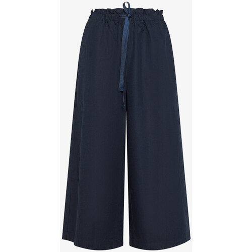 Abbigliamento Donna Pantaloni morbidi / Pantaloni alla zuava Sun68  Blu