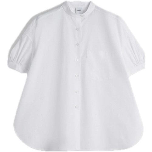 Abbigliamento Donna Camicie Aspesi s4g_5480_c118-7072 Bianco