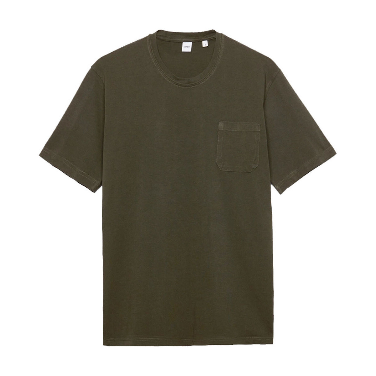 Abbigliamento Uomo T-shirt maniche corte Aspesi s4a_3107_a335-1395c1 Verde