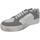Scarpe Donna Sneakers basse Meline Sneaker Donna Melinè pad571-grigio-bianco Bianco