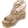 Scarpe Donna Sandali Gold&gold Sandalo Donna Camel Gh07 Beige