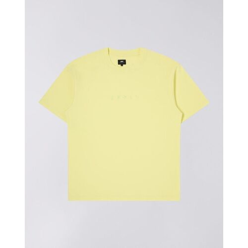 Abbigliamento Uomo T-shirt & Polo Edwin I026745 KATAKANA-1MS TT Giallo