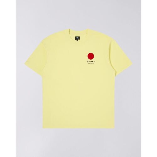 Abbigliamento Uomo T-shirt & Polo Edwin I031126 SUN-1MS 67 Giallo