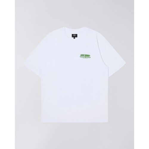 Abbigliamento Uomo T-shirt & Polo Edwin I033489.WHW.67. PINKU EIGA-WHW.67 WHISPER WHITE Bianco
