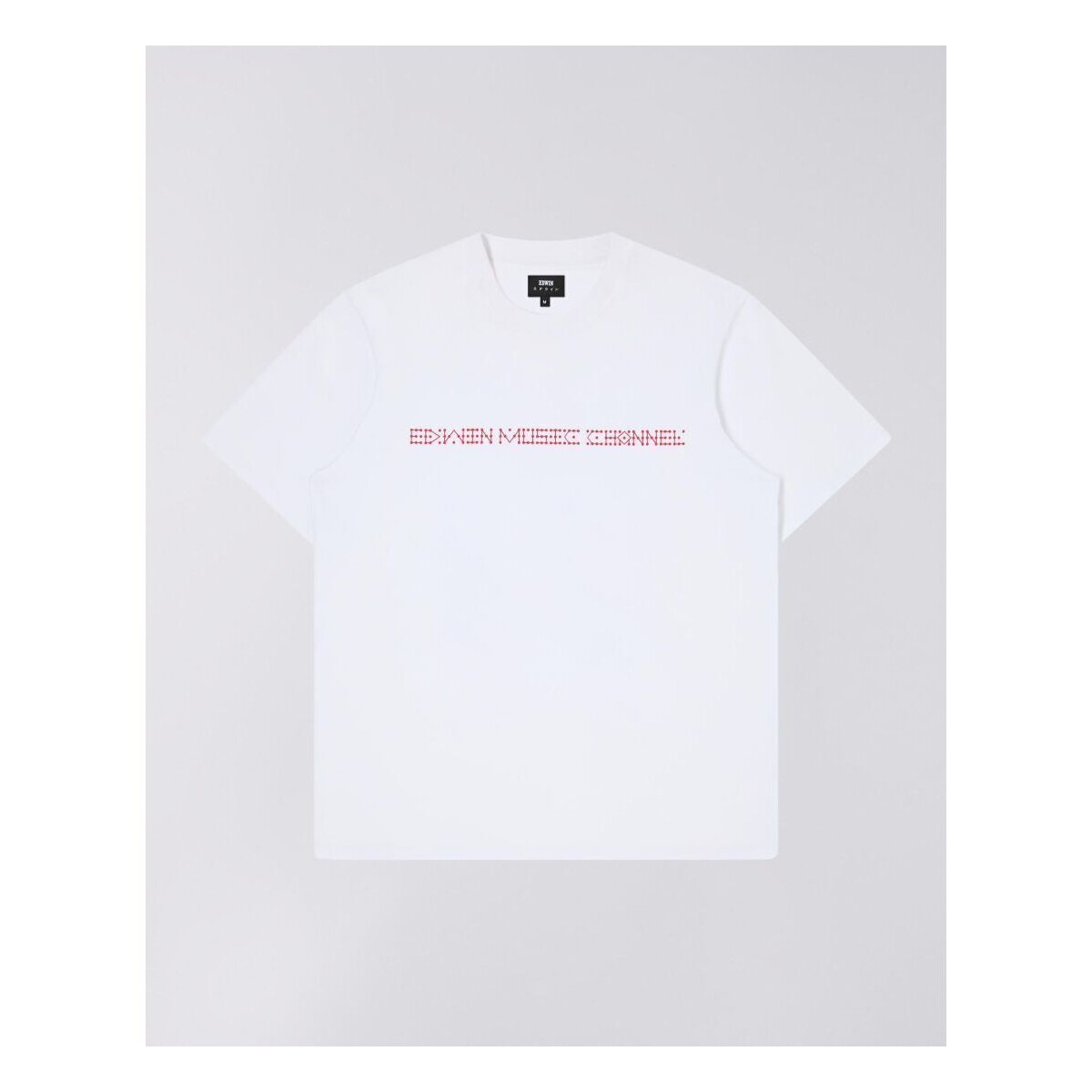 Abbigliamento Uomo T-shirt & Polo Edwin I033501.02.67. SUNSET-02.67 WHITE Bianco