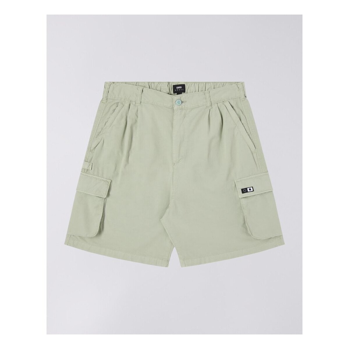 Abbigliamento Uomo Shorts / Bermuda Edwin I031953.28V.GD. RINGE CARGO-28V.GD DESERT SAGE Verde