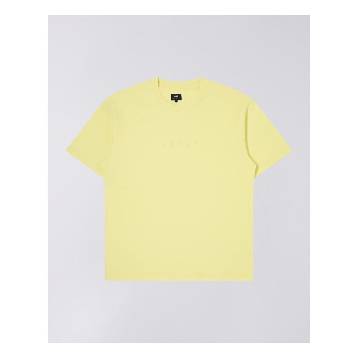 Abbigliamento Uomo T-shirt & Polo Edwin I026745 KATAKANA-1MS TT Giallo