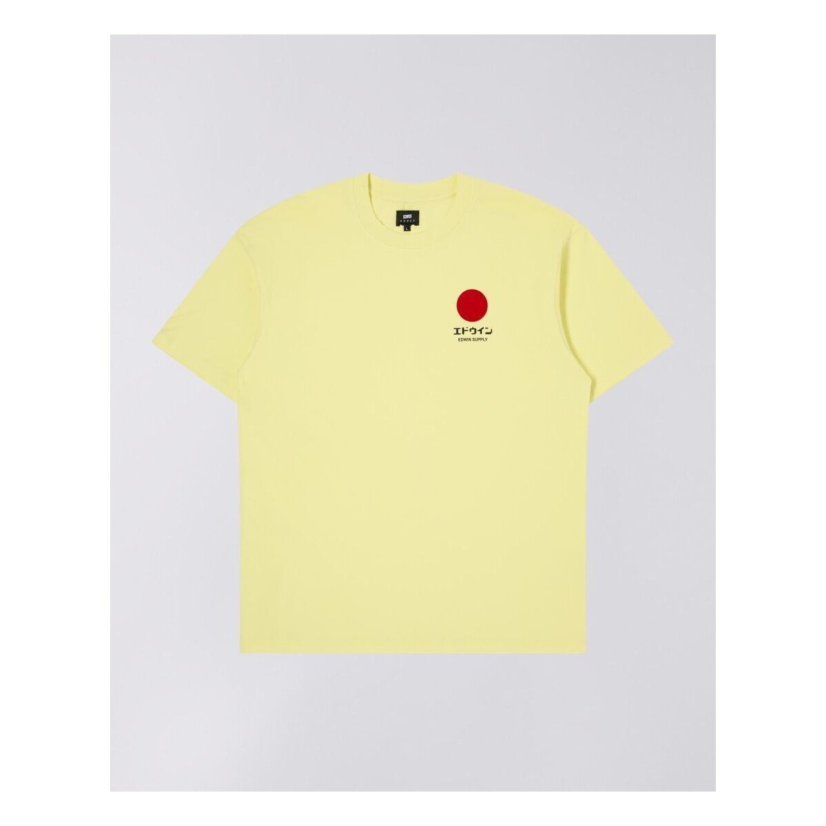 Abbigliamento Uomo T-shirt & Polo Edwin I031126 SUN-1MS 67 Giallo