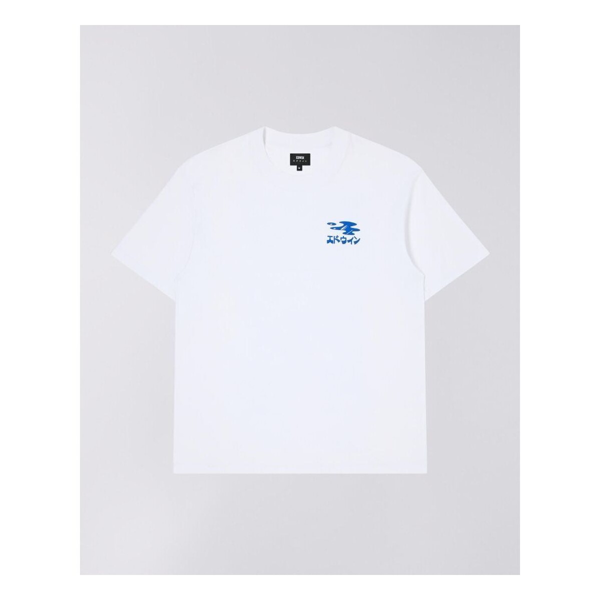 Abbigliamento Uomo T-shirt & Polo Edwin I033490.02.67. STAY HYDRATED-02.67 WHITE Bianco
