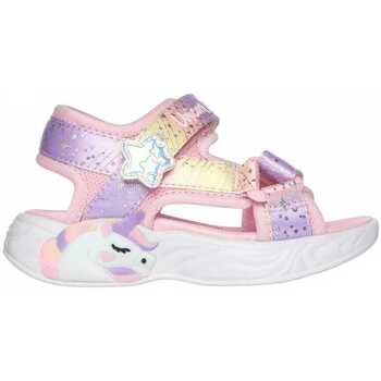 Scarpe Unisex bambino Sandali Skechers Unicorn dreams sandal - majes Rosa