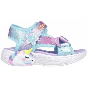 Scarpe Unisex bambino Sandali Skechers Unicorn dreams sandal - majes Blu
