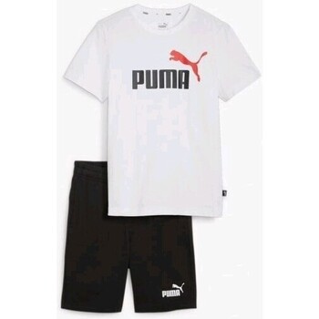 Abbigliamento Bambino T-shirt & Polo Puma 847310-24 Bianco