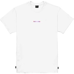 Abbigliamento Uomo T-shirt & Polo Propaganda T-Shirt Ribs Gradient Bianco