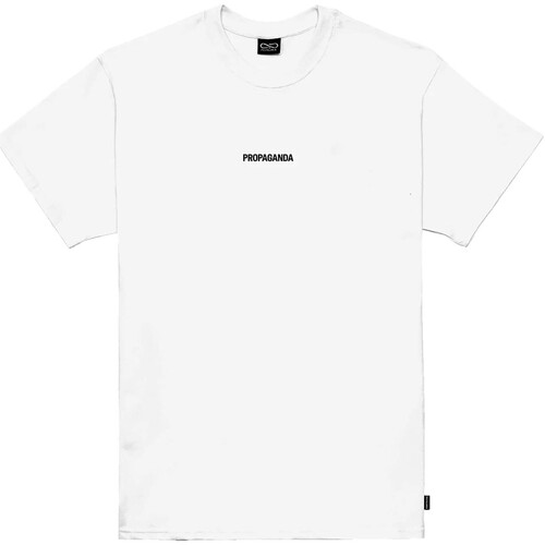 Abbigliamento Uomo T-shirt maniche corte Propaganda T-Shirt Ribs Waves Bianco