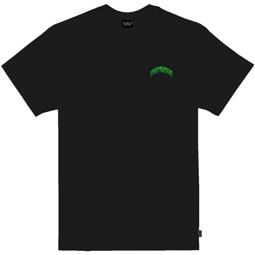 Abbigliamento Uomo T-shirt maniche corte Propaganda T-Shirt Triangle Panther Nero