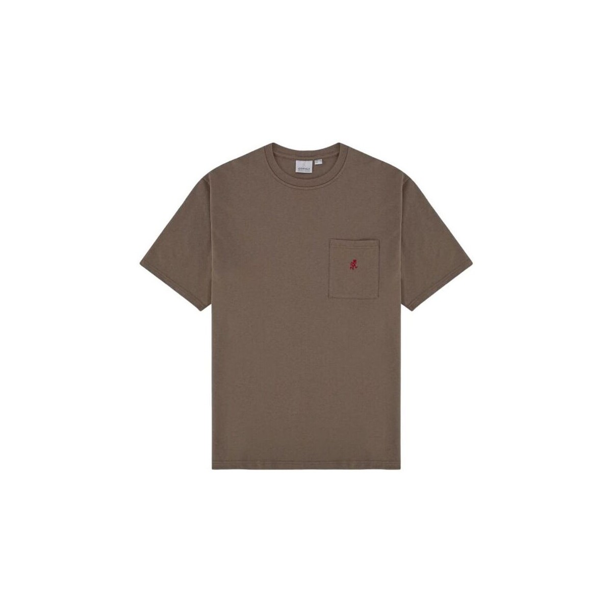 Abbigliamento T-shirt maniche corte Gramicci T-shirt One Point Coyote Marrone