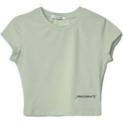 Abbigliamento Donna T-shirt & Polo Hinnominate T-Shirt Mezza Manica In Bielastico Verde