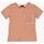 Abbigliamento Bambino T-shirt maniche corte Please Kids T-shirt in puro cotone con tasca MB81031B61 Marrone