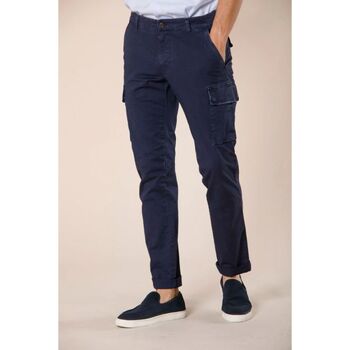 Abbigliamento Uomo Pantaloni Mason's CHILE CBE109/SS - 2PN2A2146-006 BLU NAVY Blu