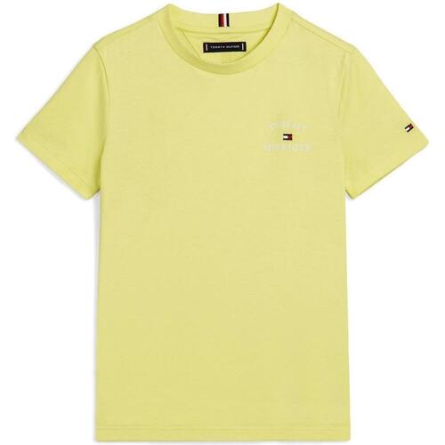 Abbigliamento Bambino T-shirt & Polo Tommy Hilfiger  Giallo