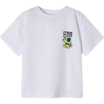 Abbigliamento Bambino T-shirt maniche corte Mayoral  Bianco
