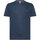 Abbigliamento Uomo T-shirt maniche corte Sun68 T-SHIRT LINEN SOLID S/S Blu