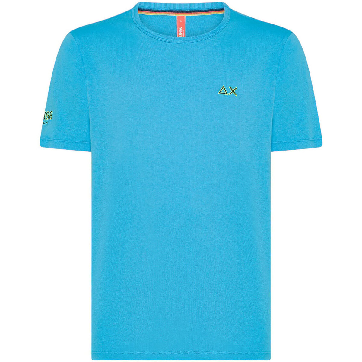 Abbigliamento Uomo T-shirt maniche corte Sun68 T-SHIRT  BEACH LOGO S/S Marine