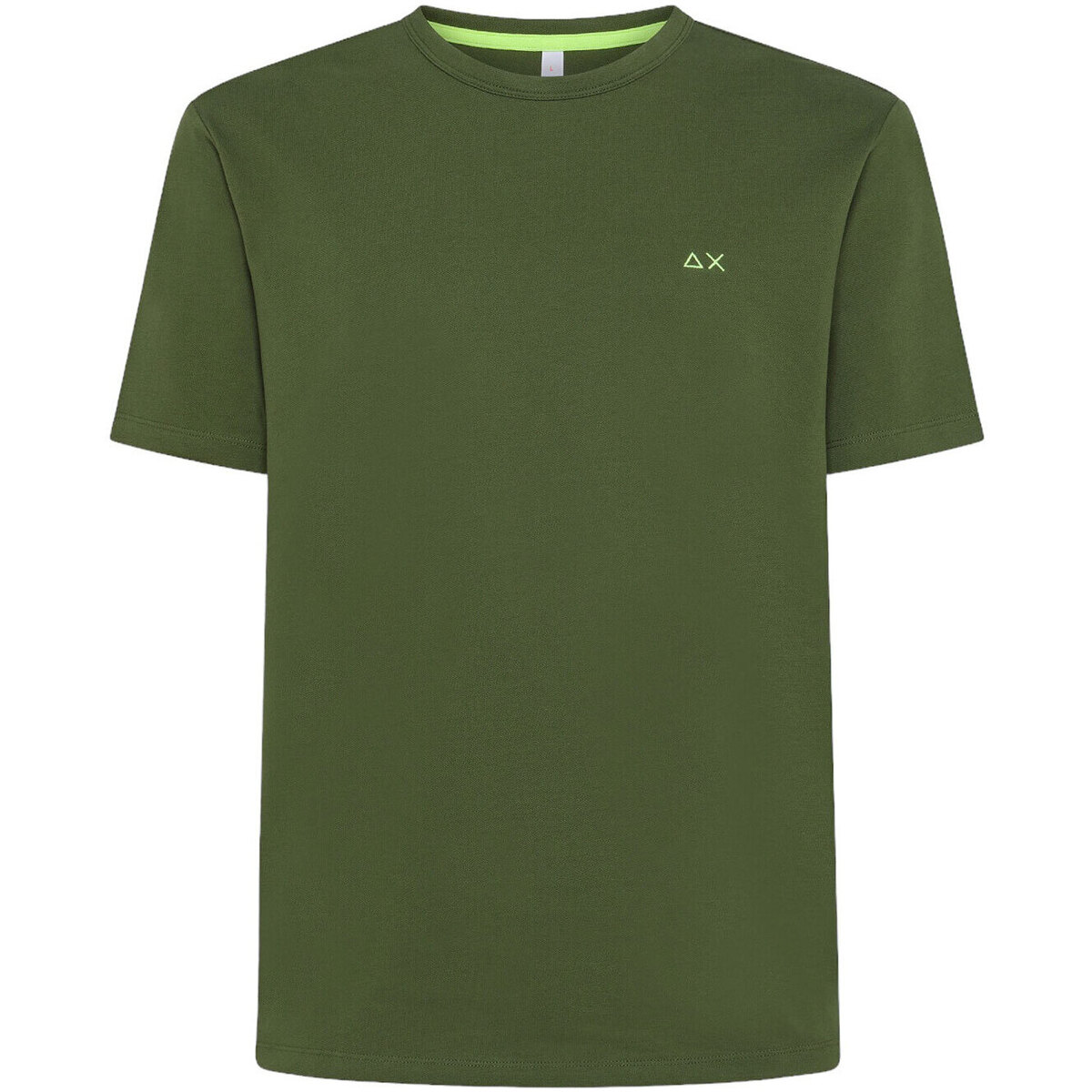 Abbigliamento Uomo T-shirt maniche corte Sun68 T-SHIRT SOLID PE S/S Verde