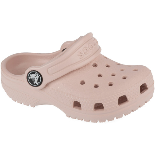 Scarpe Bambina Pantofole Crocs Classic Clog Kids T Rosa
