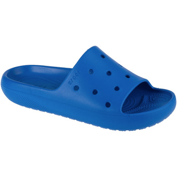 Scarpe Uomo Pantofole Crocs Classic Slide V2 Blu