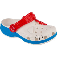 Scarpe Unisex bambino Pantofole Crocs Classic Hello Kitty Iam Clog T Bianco