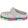 Scarpe Unisex bambino Pantofole Crocs Off Court Glitter Band Clog T Bianco