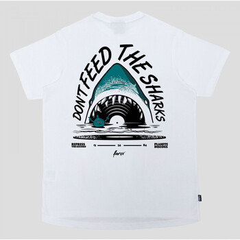 Abbigliamento Uomo T-shirt & Polo Farci Tee shark Bianco