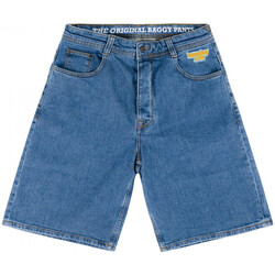 Abbigliamento Shorts / Bermuda Homeboy X-tra monster denim shorts Blu
