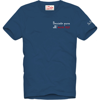 Abbigliamento Uomo T-shirt maniche corte Mc2 Saint Barth  Blu