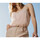 Abbigliamento Donna Jeans 3/4 & 7/8 Twin Set TOP CON FILI EFFETTO PIUME Rosa
