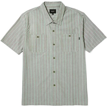 Abbigliamento Uomo Camicie maniche lunghe Huf BU00197 Verde