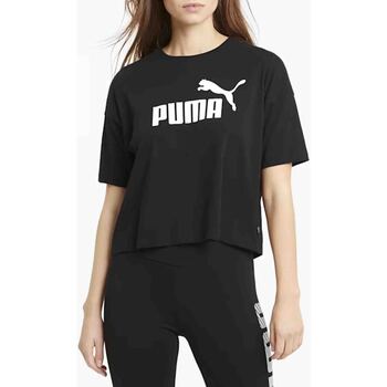 Abbigliamento Donna T-shirt maniche corte Puma 586866 Nero