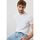 Abbigliamento Uomo T-shirt & Polo Roy Rogers SUPIMA RRU208CG06-C0014 WHITE Bianco