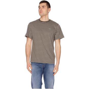 Abbigliamento Uomo T-shirt & Polo Barbour PONTE STRIPE TEE Marrone
