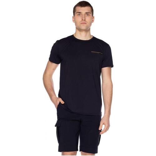 Abbigliamento Uomo T-shirt maniche corte Rrd - Roberto Ricci Designs OXFORD POCKET SHIRTY Blu
