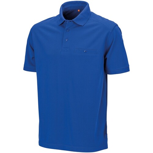 Abbigliamento Uomo T-shirt & Polo Work-Guard By Result Apex Blu