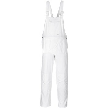 Abbigliamento Tuta jumpsuit / Salopette Portwest Bolton Painters Bianco