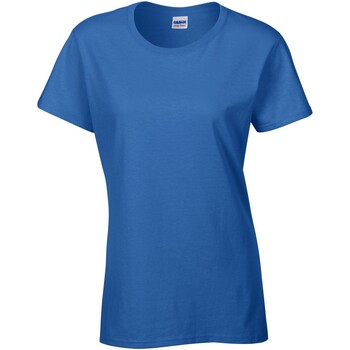 Abbigliamento Donna T-shirts a maniche lunghe Gildan GD006 Blu