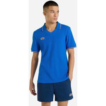 Abbigliamento Uomo T-shirts a maniche lunghe Umbro UO2079 Blu