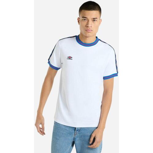 Abbigliamento Uomo T-shirts a maniche lunghe Umbro UO2090 Bianco