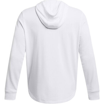 Under Armour UA RIVAL TERRY GRAPHIC HOOD Bianco
