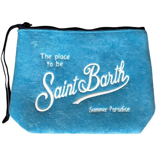 Borse Donna Pochette / Borselli Mc2 Saint Barth ALINE SPONGE Blu