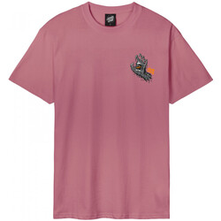 Abbigliamento Uomo T-shirt & Polo Santa Cruz Melting hand Rosa