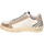 Scarpe Donna Sneakers Balada Sneakers New Star Pelle Bian - White Taupe Pink - 2sd4273-308 Multicolore